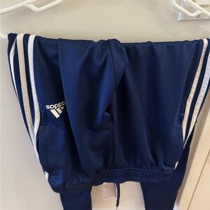 Adidas womens Navy Blue Track Pants